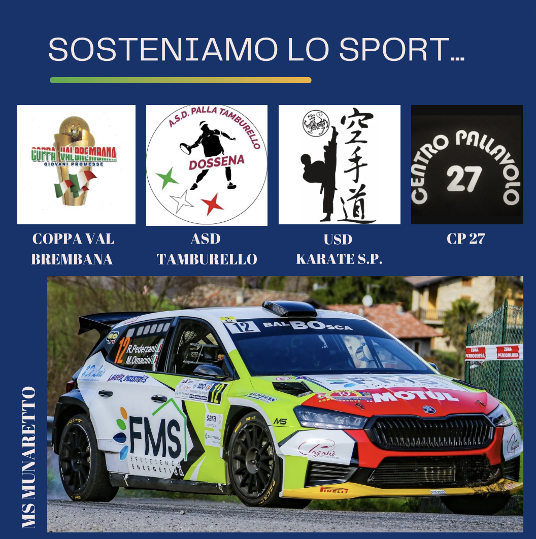 SOSTENIAMO LO SPORT